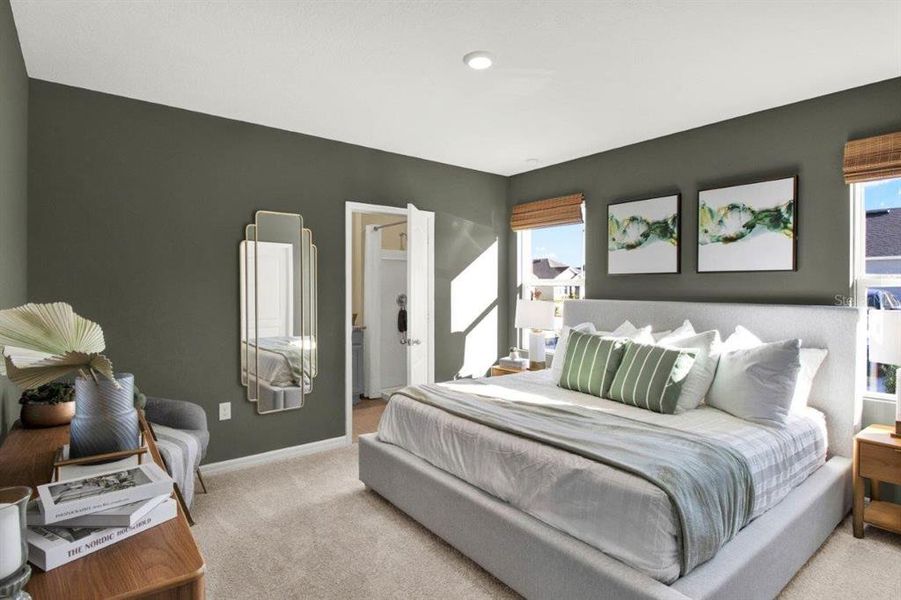 Furnished interior view inside a new home in Villamar, Winter Haven (Image 16).