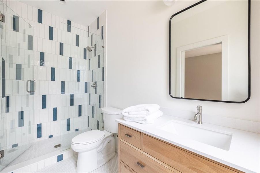 Furnished interior view inside a new home in , Decatur (Image 7).