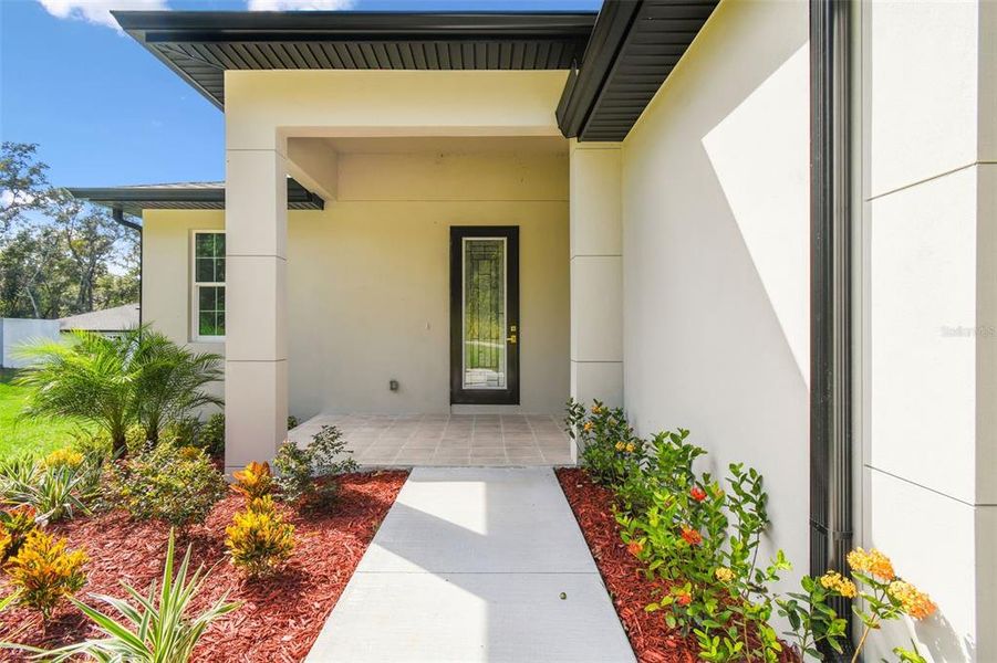 Exterior details and patio area of a home in , Brooksville (Image 37). Exterior details and patio area of a home in , Brooksville (Image 37).