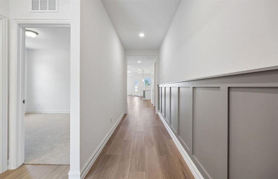 Welcoming entry into home