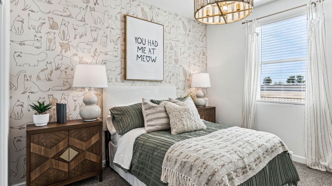 Furnished interior view inside a new home in Barnett Village, Marana (Image 17).