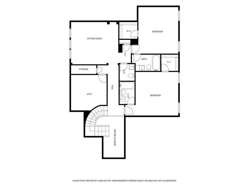 2D floor plan layout of this home in Harvest, Northlake, TX (Image 4).