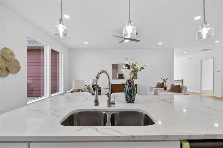 Close-up of interior finishes inside a home in , Lithia Springs (Image 22).