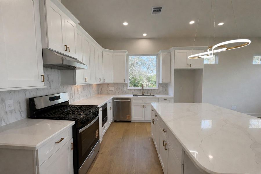 Furnished interior view inside a new home in , Houston (Image 11).