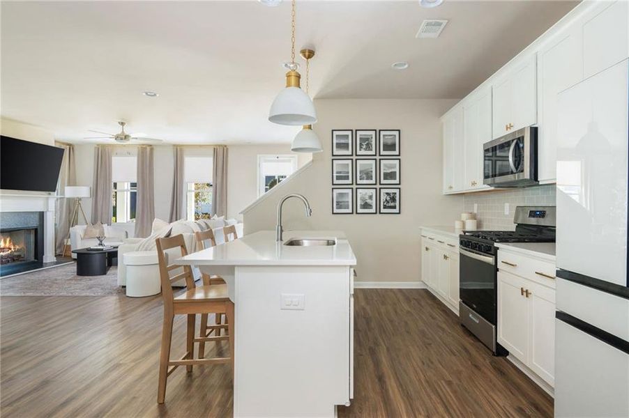 Furnished interior view inside a new home in Harmony, Auburn (Image 37).