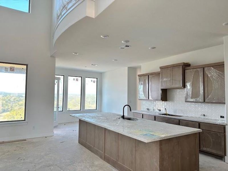 Open Concept Kitchen & Casual Dining