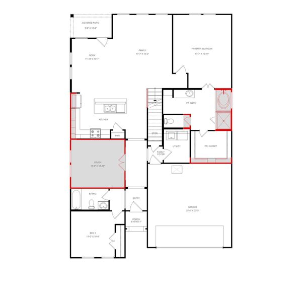 W/S #80164 / BG #2: 1st Floor