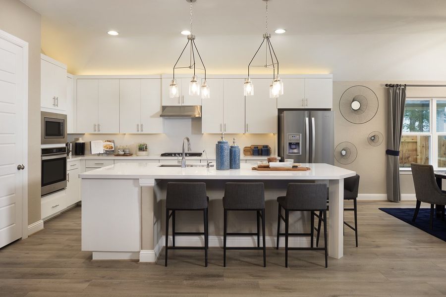 Representative furnished interior of a home built from the Cameron by Scott Felder Homes in Prominence, San Antonio (Image 10). Representative furnished interior of a home built from the Cameron by Scott Felder Homes in Prominence, San Antonio (Image 10).