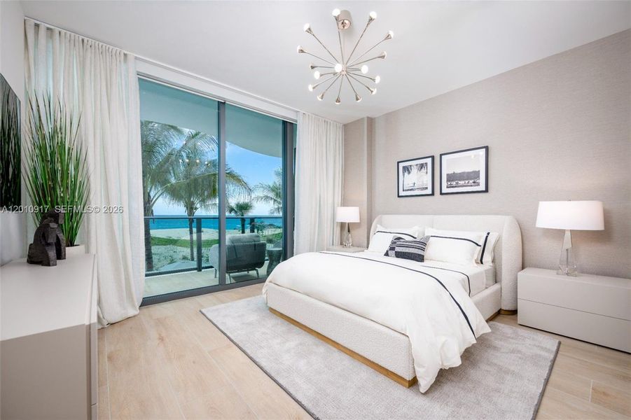 Furnished interior view inside a new home in Casamar, Pompano Beach (Image 15).