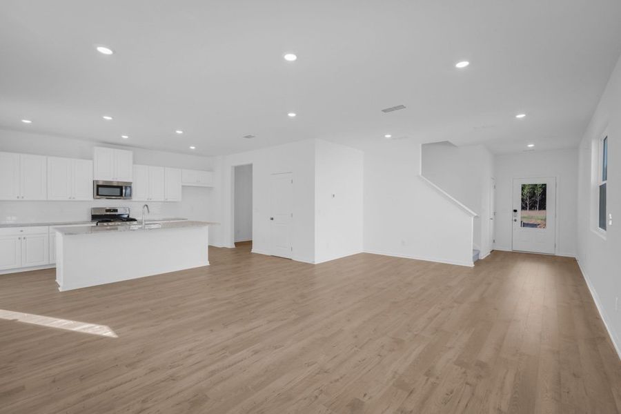 Representative unfurnished interior of a home built from the Jefferson by Taylor Morrison in Heritage River, Euharlee (Image 24).