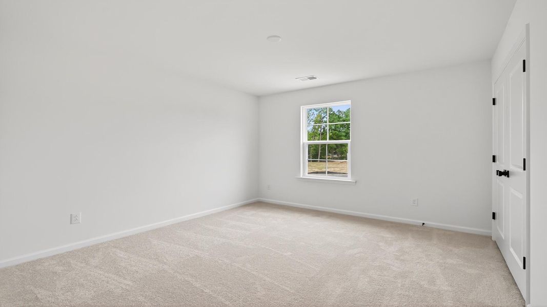 Spacious, unfurnished interior of a new home in Creekside at Andrews, Summerville (Image 27). Spacious, unfurnished interior of a new home in Creekside at Andrews, Summerville (Image 27).