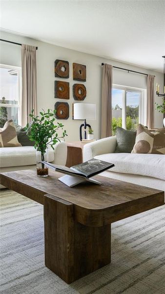Furnished interior view inside a new home in Pasadena Ridge, Zephyrhills (Image 27).