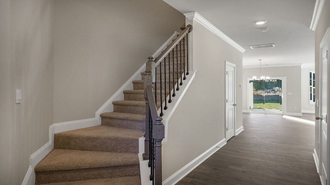 Spacious, unfurnished interior of a new home in The Grove at Glennview, Kernersville (Image 10).