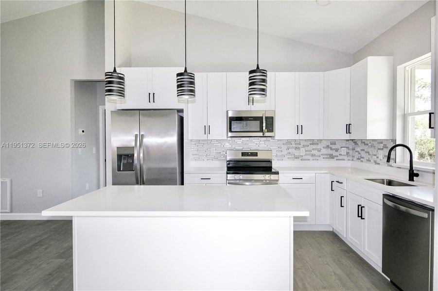 Furnished interior view inside a new home in , Sebring (Image 12).