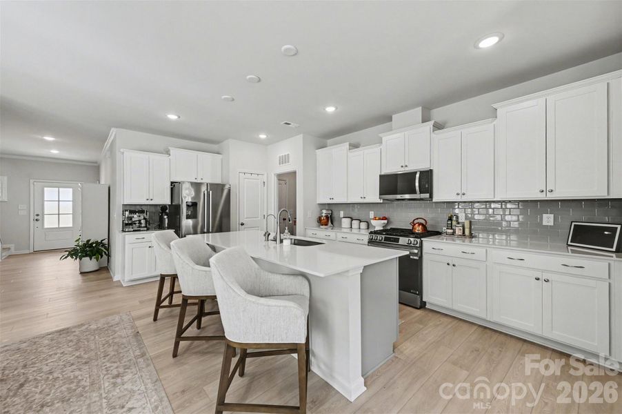 Furnished interior view inside a new home in Summerlyn Village, Kannapolis (Image 19).