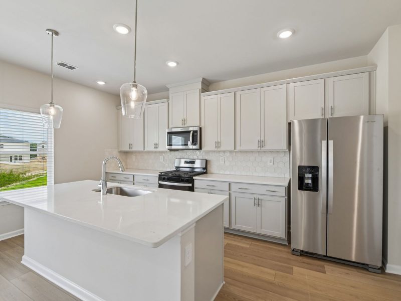 Furnished interior view inside a new home in Preserve at Mountain Creek, Pendergrass (Image 6).