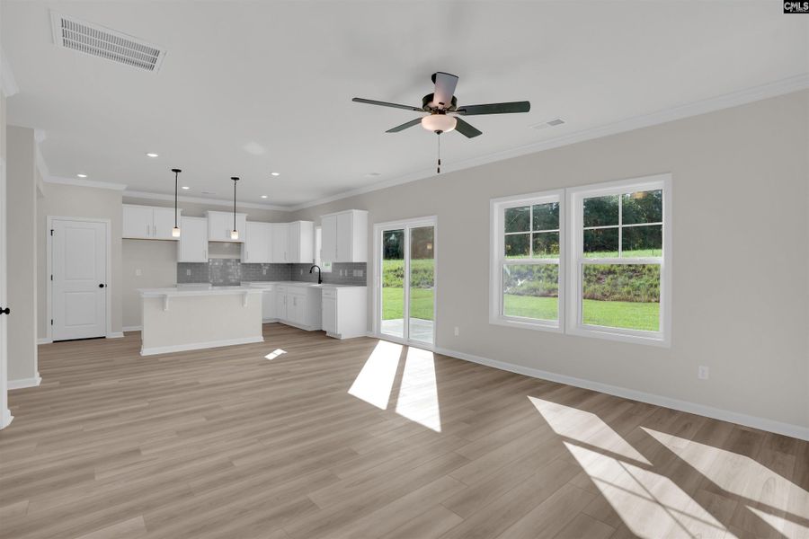 Spacious, unfurnished interior of a new home in Rolling Hills, Prosperity (Image 24). Spacious, unfurnished interior of a new home in Rolling Hills, Prosperity (Image 24).