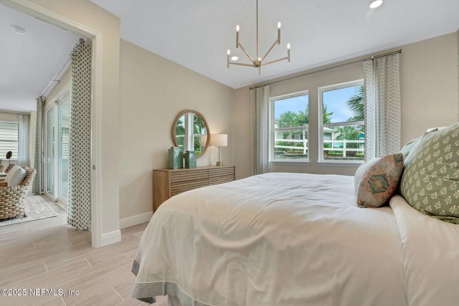 Furnished interior view inside a new home in Amberly, Green Cove Springs (Image 11).