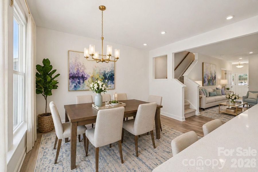 Dining Room - Digital Representation.