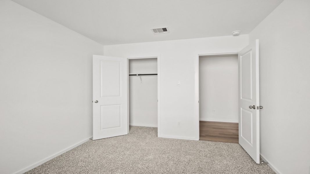 Representative unfurnished interior of a home built from the Bailey by D.R. Horton in Lexington Heights, Willis (Image 22). Representative unfurnished interior of a home built from the Bailey by D.R. Horton in Lexington Heights, Willis (Image 22).