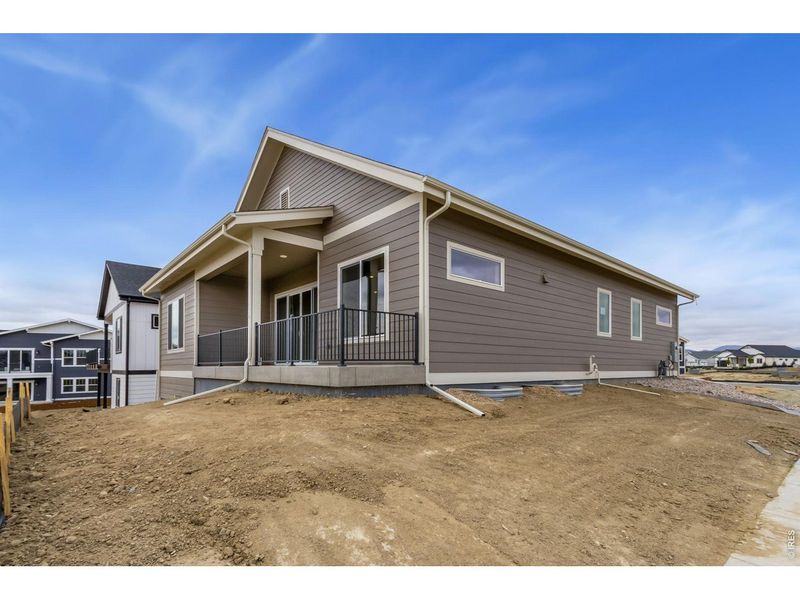 Exterior details and patio area of a home in , Fort Collins (Image 4).