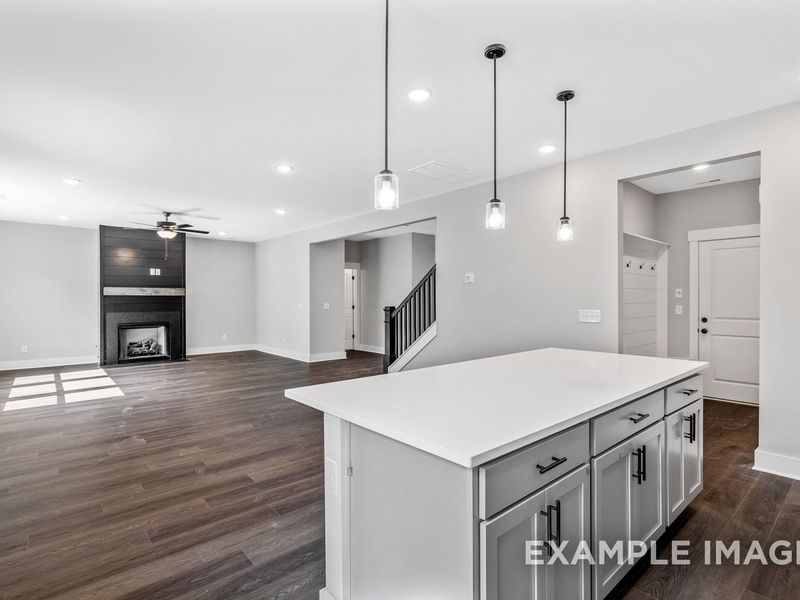Furnished interior view inside a new home in Woods Crossing, Gallatin (Image 12).