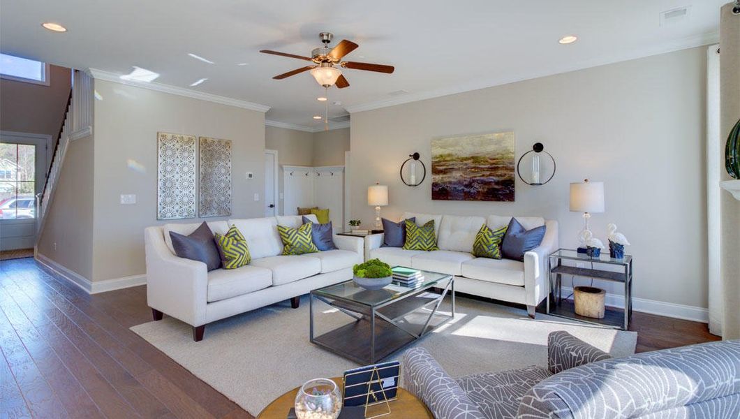 Furnished interior view inside a new home in Berkeley Bay, Ridgeville (Image 5).