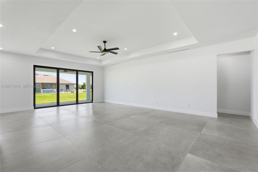 Spacious, unfurnished interior of a new home in , Cape Coral (Image 18). Spacious, unfurnished interior of a new home in , Cape Coral (Image 18).