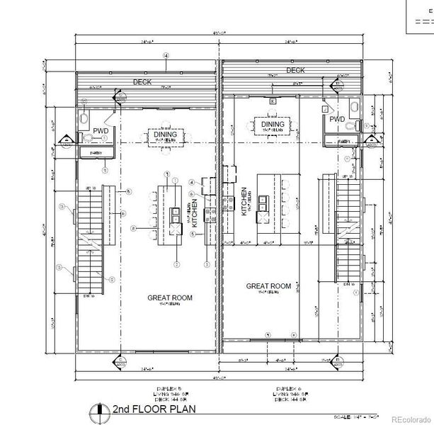 Second Level Floor Plan Second Level Floor Plan