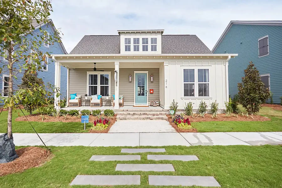 Representative exterior photo of a completed home built from the Hutchinson (Ranch) by Homes by Dickerson in Nexton, Summerville, SC (Image 12). Representative exterior photo of a completed home built from the Hutchinson (Ranch) by Homes by Dickerson in Nexton, Summerville, SC (Image 12).