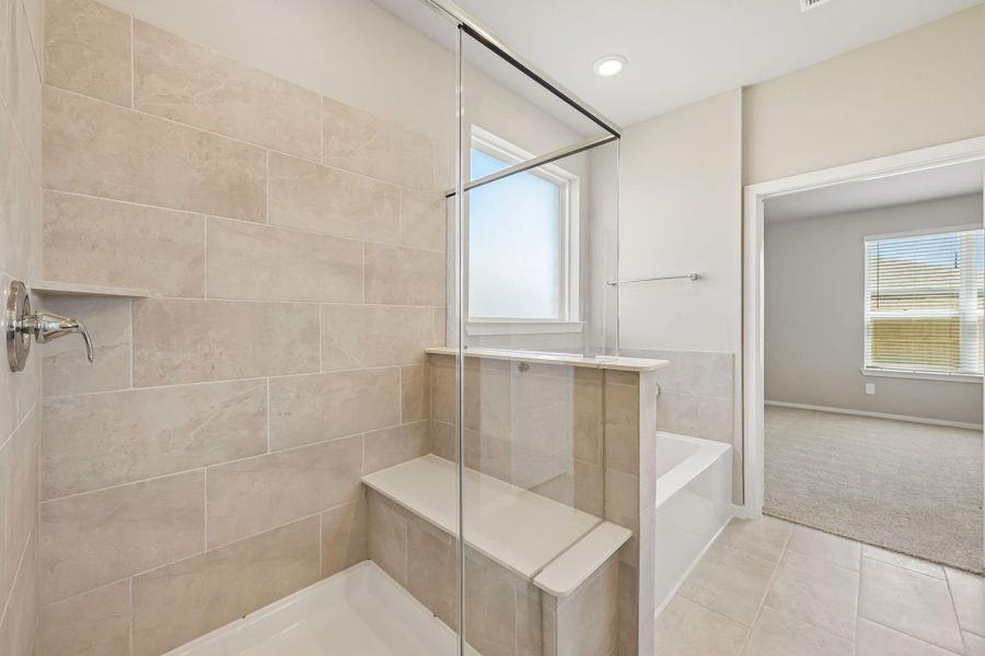 Furnished interior view inside a new home in Heights of Barbers Hill, Baytown (Image 31).