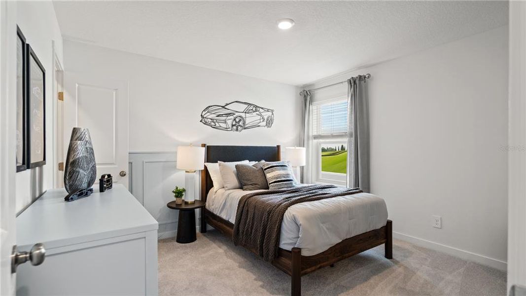 Furnished interior view inside a new home in Wellness Ridge, Clermont (Image 10).