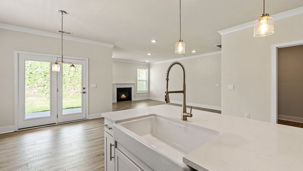 Furnished interior view inside a new home in Adams Glen, Greenville (Image 10).