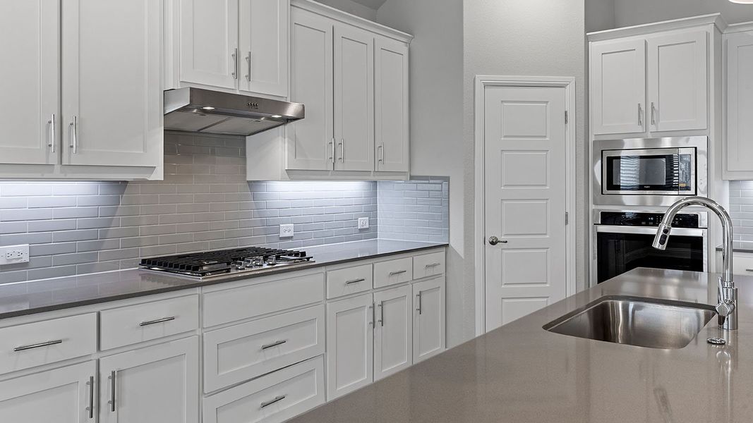 Furnished interior view inside a new home in Treeline, Justin (Image 8).