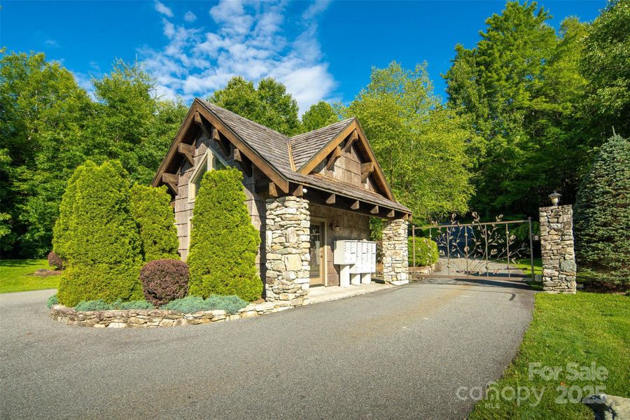 Front exterior of a new home in , Boone, NC, highlighting curb appeal (Image 1). Front exterior of a new home in , Boone, NC, highlighting curb appeal (Image 1).
