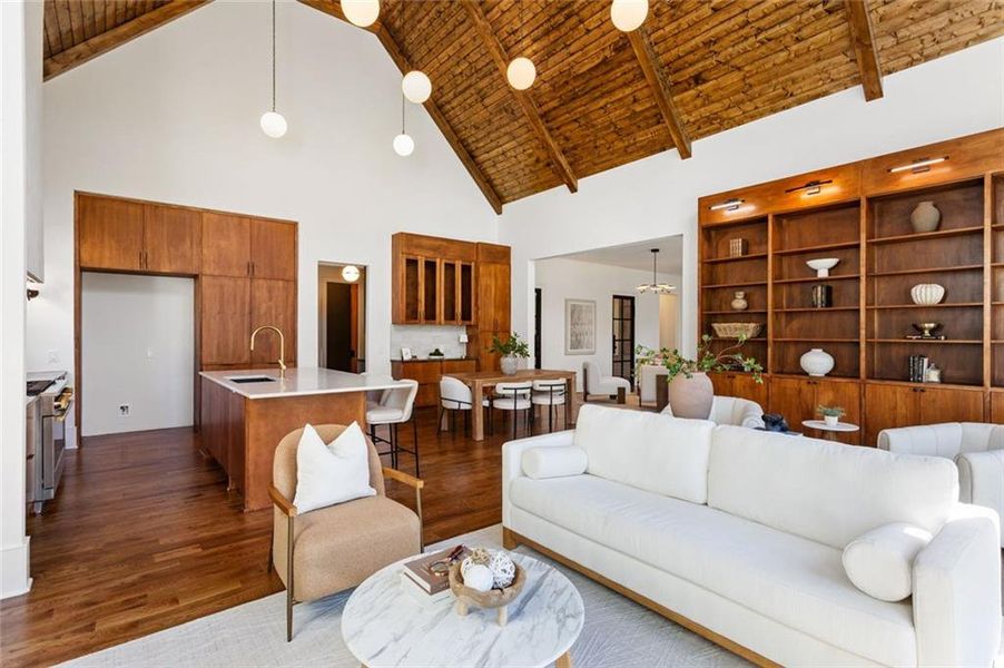 Furnished interior view inside a new home in , Smyrna (Image 20).