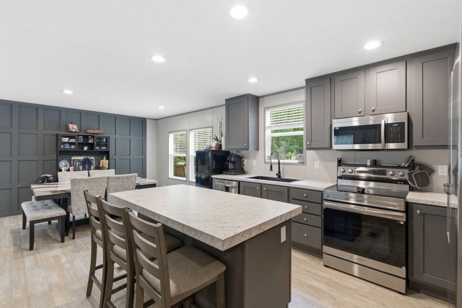 Furnished interior view inside a new home in , Summerton (Image 10).