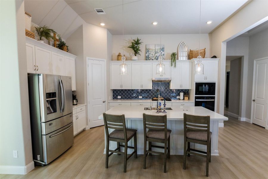 Furnished interior view inside a new home in Amira: Heritage Collection, Tomball (Image 10).