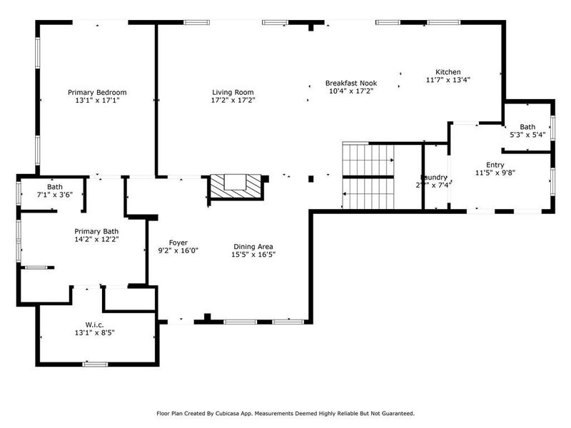 2D floor plan layout of this home in , Waleska, GA (Image 4).