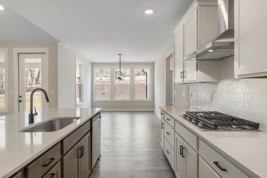 Representative furnished interior of a home built from the Autumn by Hunter Quinn Homes in Beaufort County Homes, Beaufort (Image 5).