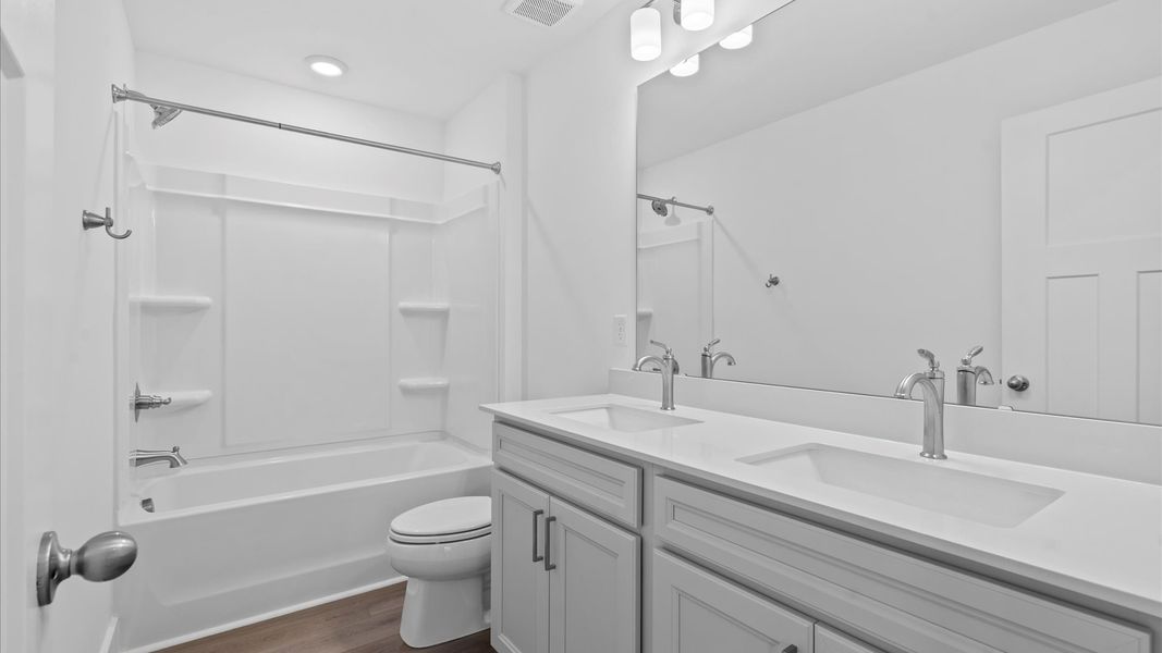 Accomplished full bath designed with both comfort and sophistication in mind located at Pleasant Falls
