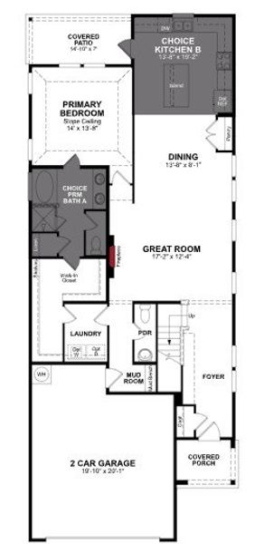 2D floor plan layout of this home in Churchill, Anna, TX (Image 3). 2D floor plan layout of this home in Churchill, Anna, TX (Image 3).