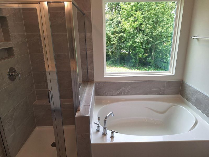 Furnished interior view inside a new home in Attenborough Townhomes, Piedmont (Image 5). Furnished interior view inside a new home in Attenborough Townhomes, Piedmont (Image 5).