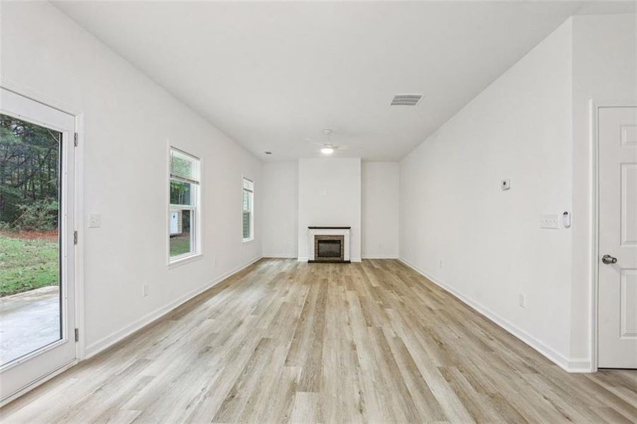 Spacious, unfurnished interior of a new home in , Fairburn (Image 35). Spacious, unfurnished interior of a new home in , Fairburn (Image 35).