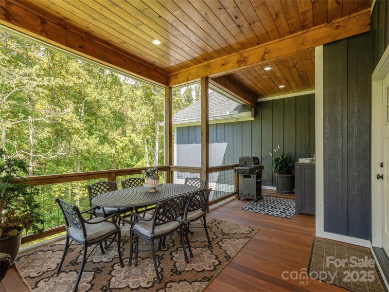Furnished interior view inside a new home in , Hendersonville (Image 25).