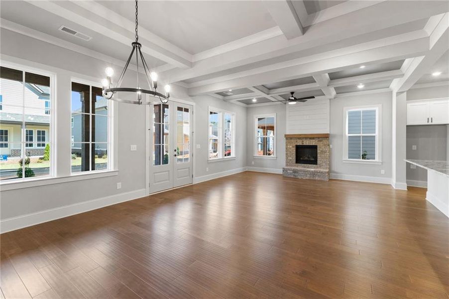 Spacious, unfurnished interior of a new home in Trove, Watkinsville (Image 28).