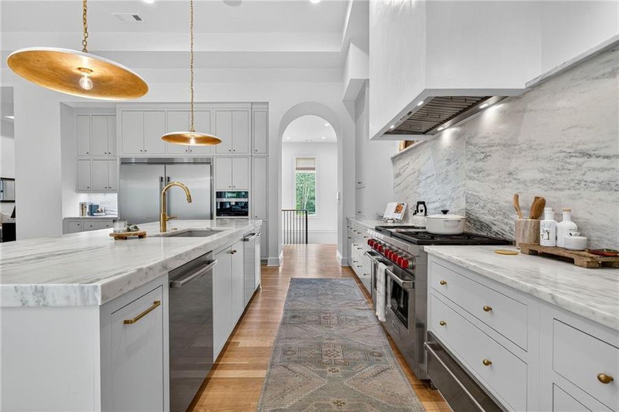 Furnished interior view inside a new home in , Alpharetta (Image 28). Furnished interior view inside a new home in , Alpharetta (Image 28).