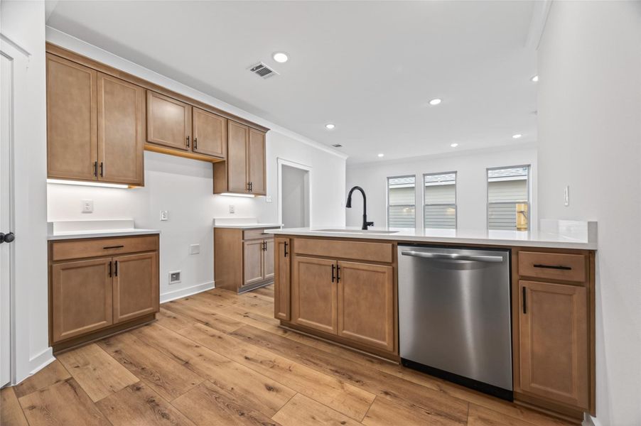 Furnished interior view inside a new home in Mostyn Springs, Magnolia (Image 13).