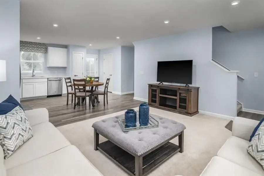 Furnished interior view inside a new home in Cameron Ridge 2-Story, Columbia (Image 13).
