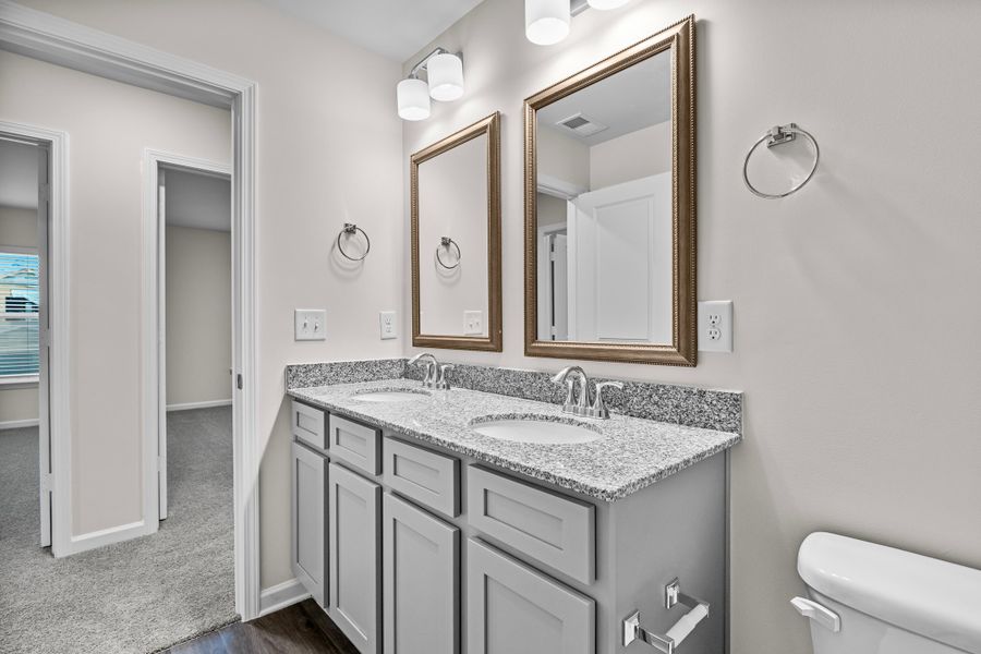 Representative furnished interior of a home built from the Balsa by McGuinn Homes in Sibley Village Townhomes, Sumter (Image 48).